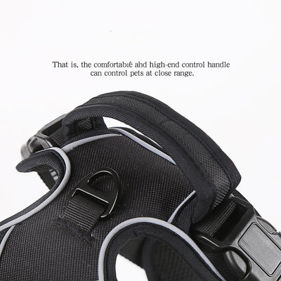 Dog Harness No Pull Breathable Reflective Pet Harness Vest - 0 - CJ