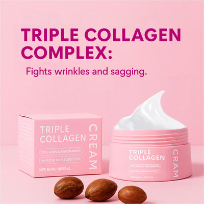 Triple Collagen Egg White Icing 50ml Neutral Package Triple Collagen Cream - 0 - CJ