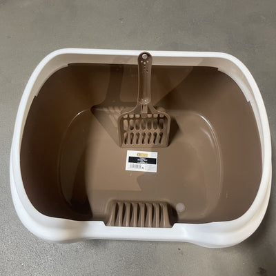 Semi - enclosed Cat Litter Box - 5 - CJ