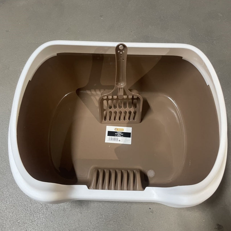 Semi - enclosed Cat Litter Box - 5 - CJ