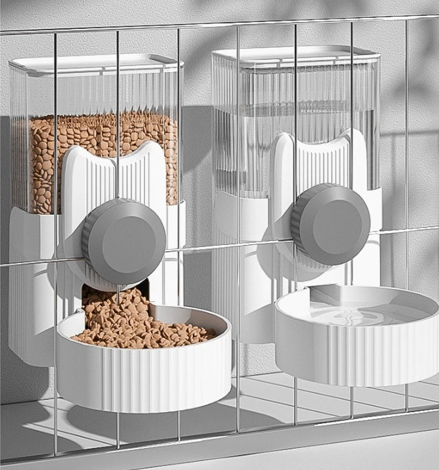 Hanging Cat Water Fountain And Automatic Dog Feeder For Drinking - 0 - CJ