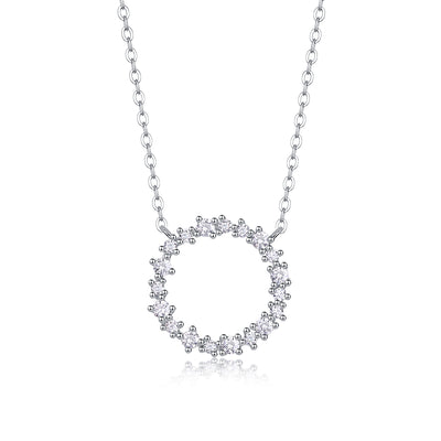 1Emerald Water Ripples - A Fashionable And Luxurious Diamond Jewelry Pendant Set With Moissanite S925 Sterling Silver And Platinum Plating Prohibit TikTok sales - 5 - cj