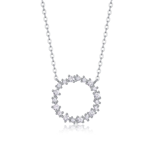 1Emerald Water Ripples - A Fashionable And Luxurious Diamond Jewelry Pendant Set With Moissanite S925 Sterling Silver And Platinum Plating Prohibit TikTok sales - 5 - cj