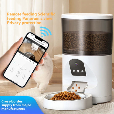 Smart Visual Pet Feeder Remote HD Wide Angle - 0 - CJ