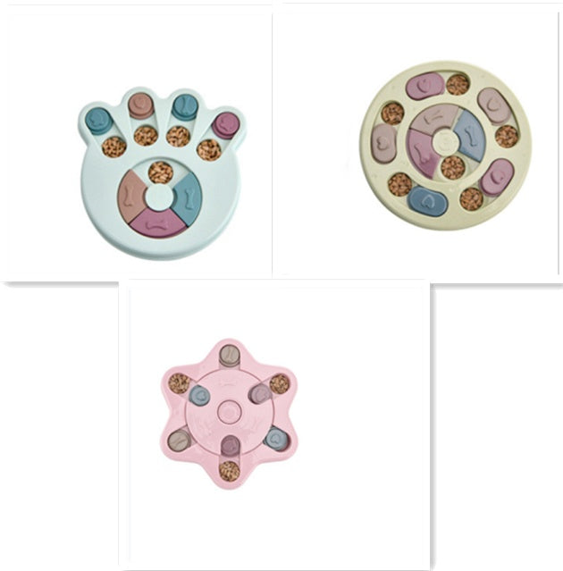Dog Puzzle Toys Increase IQ Interactive Slow Dispensing Feeding Dog Training Games Feeder For Small Medium Dog Pet Training Toy - 0 - CJ