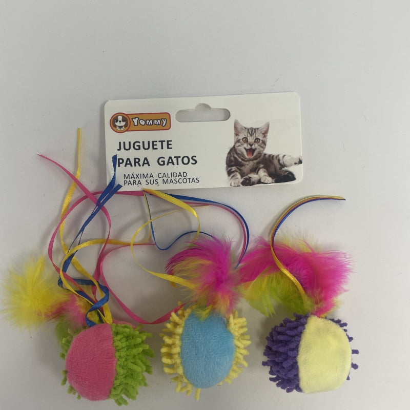 Colored Silk Ball Toys - 5 - CJ