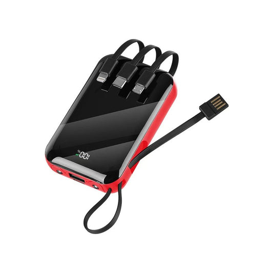 Portable Power Bank With Fast & Wireless Charging - High Capacity Battery Pack For IPhone, Android & AirPods, Travel - Friendly Emergency Charger With Safety Protection - 5 - CJ