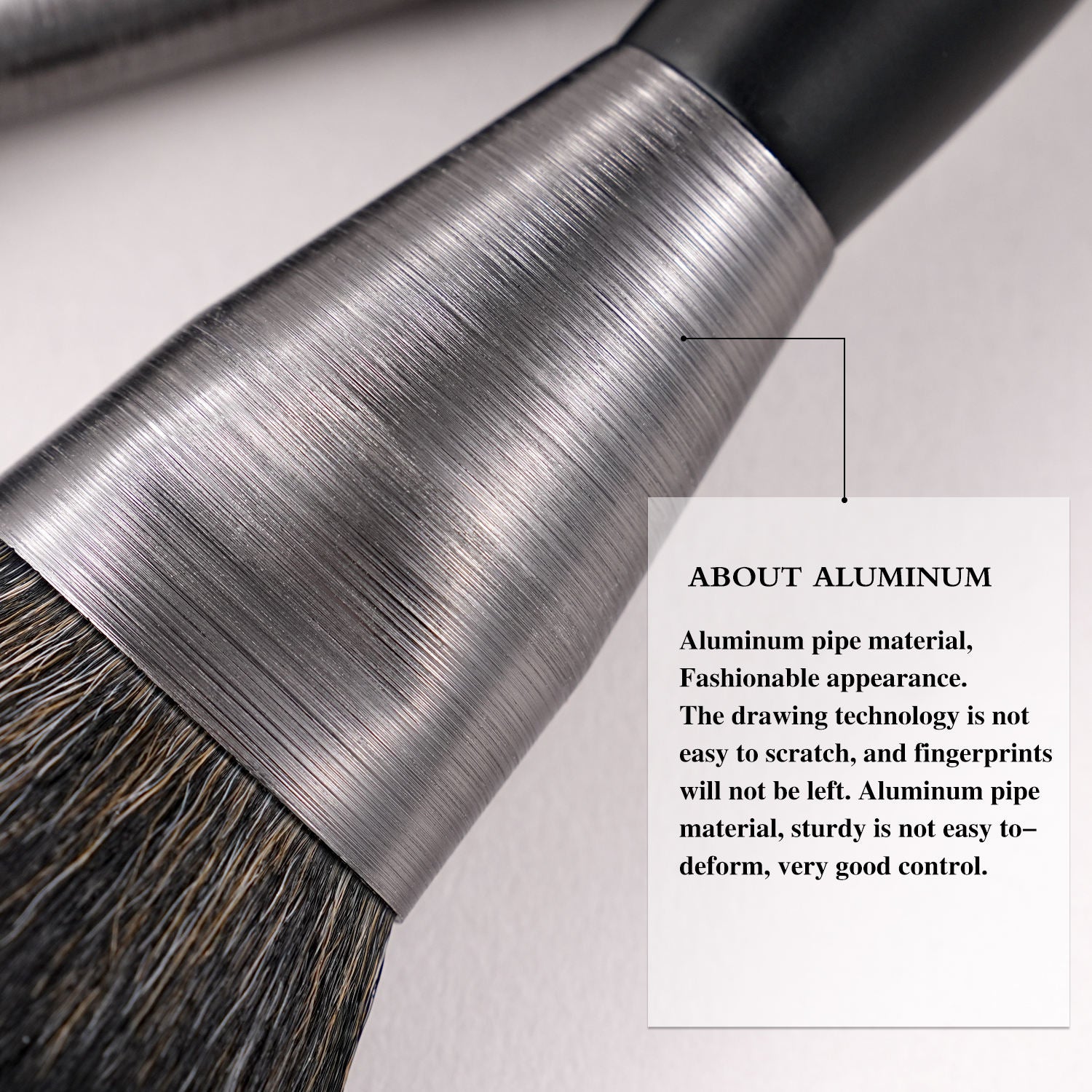 High - quality Makeup Brushes With Wooden Handles, Premium Natural 10pcs Makeup Brushes. - 5 - CJ