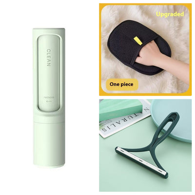 2 - 1 Reusable Pet Hair Remover Brush Lint Roller Portable Effective Self Cleaning Tool for Cat Dog Fur Hair Dust Removal Brush - 0 - CJ