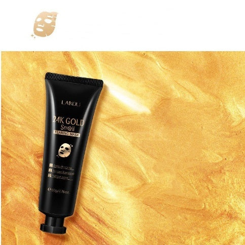 Gold Foil Snail Tear - Off Mask Hydrating - 5 - CJ