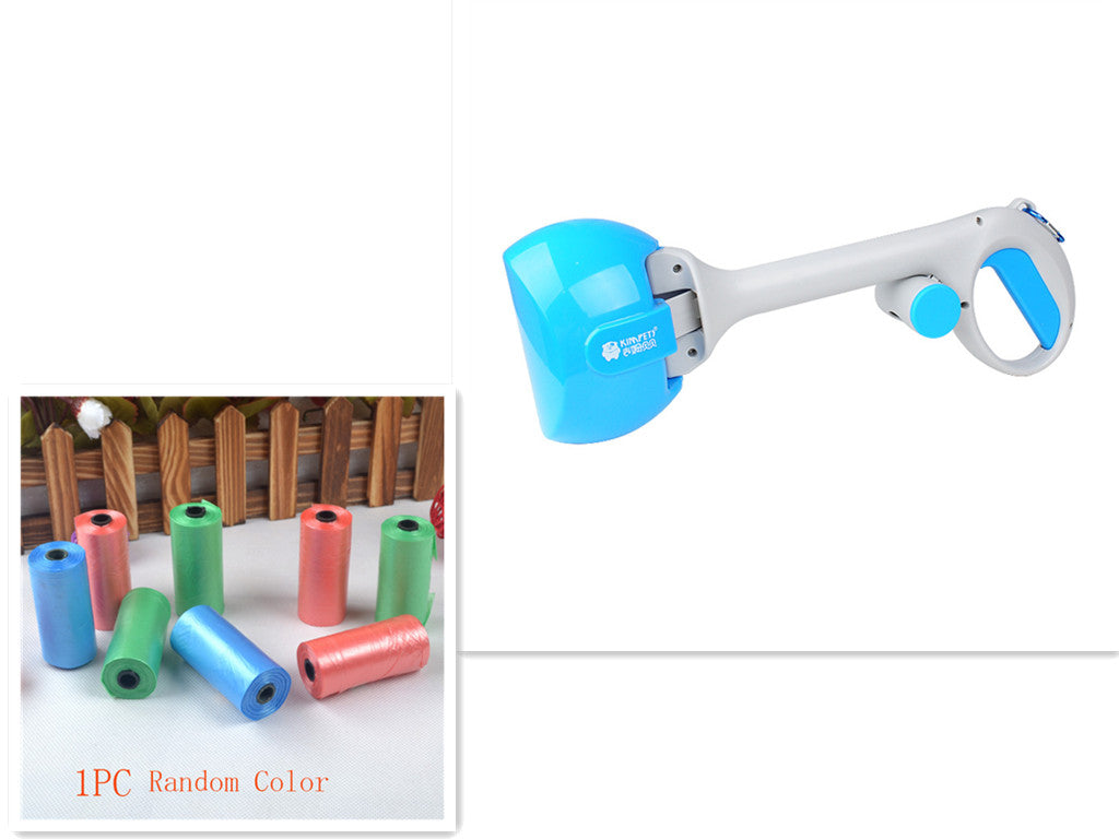 Automatic Portable Toilet When Pets Go Out - 0 - CJ - Blue and trash bags - L - CJJJCWGY00369 - Blue and trash bags - L