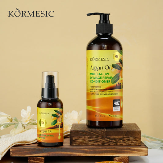 KORMESIC Moroccan Argan Oil Lightweight Smooth Hair Oil 110ml - 4 - CJ