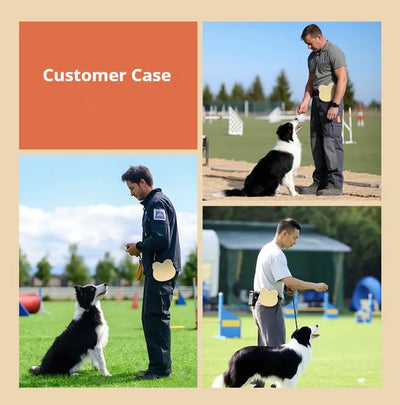 Pet Training Treat Pouch With Food - Grade Silicone – Soft, Skin - Friendly Dog Treat Bag With Hanging Buckle For Easy Carrying – Ideal For Puppy Training And Outdoor Activities - 5 - CJ