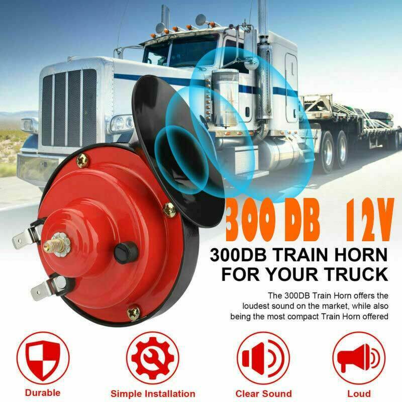 12V 300DB Super Loud Train Horn Waterproof For Motorcycle Car Truck SUV Boat US - 5 - cjdropshipping