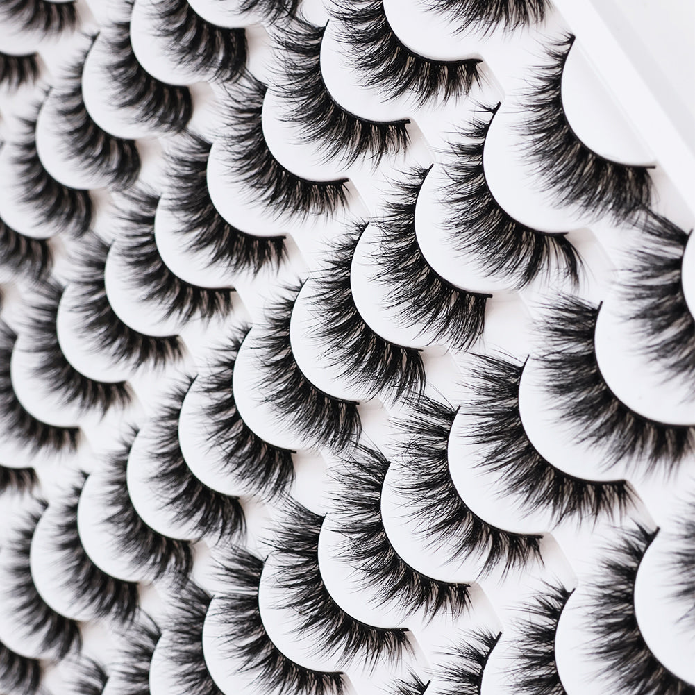 3D False Eyelashes Are Multi-layered, Realistic, Soft And Comfortable