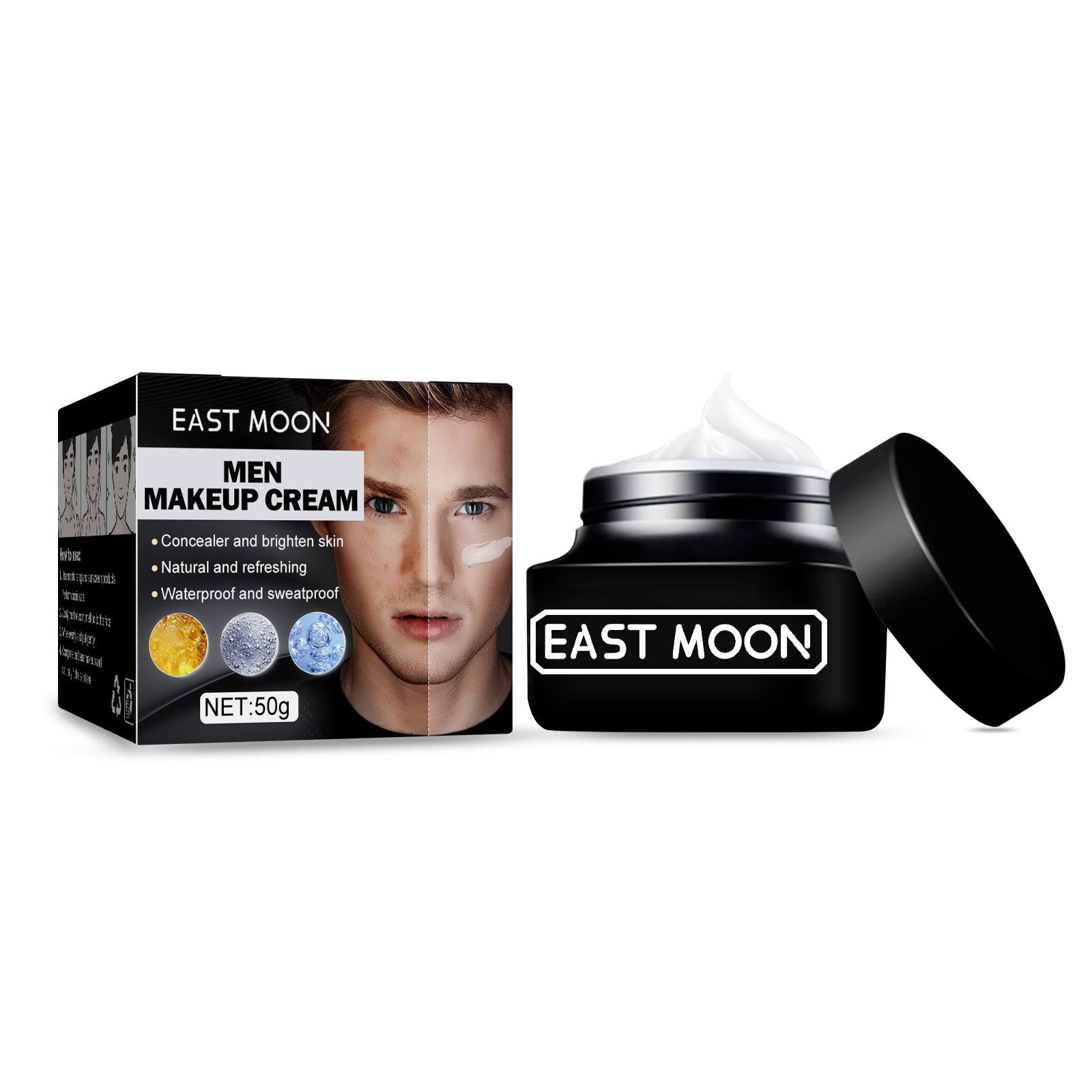 EAST MOON Men's Makeup Cream - 5 - CJ