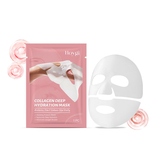Hoygi Collagen Moisturizing And Anti - Wrinkle Mask (Bag) Three - In - One Moisturizing, Nourishing And Hydrating Facial Mask For Smooth And Tender Skin - 5 - CJ
