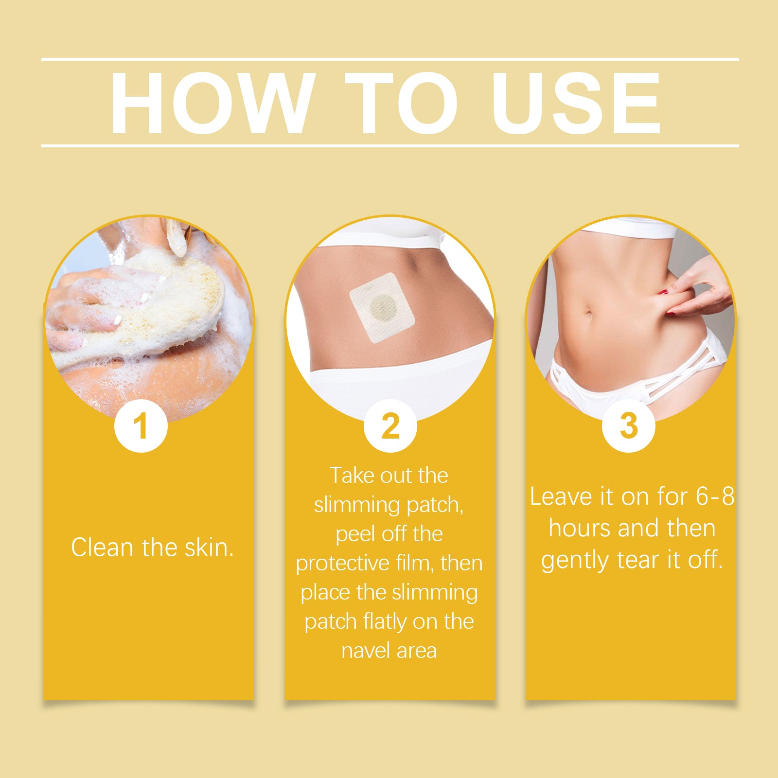 South Moon Bee Venom Shape Slimming Patch, Firming Thighs Bye Bye Meat Belly Slimming Patch - 5 - CJ