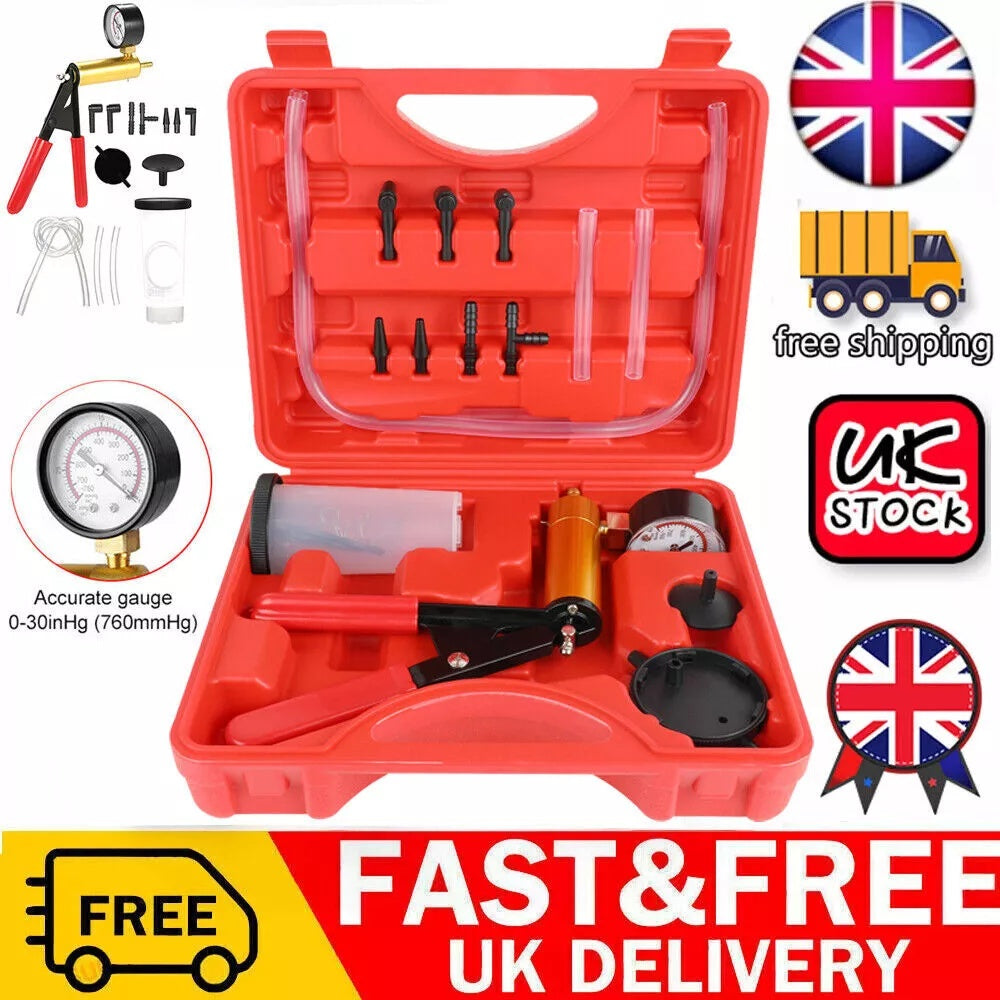 Hand - Held Brake Bleeder Tester Set Car Motorbike Bleeding Vacuum Bleed Tool - 5 - cjdropshipping