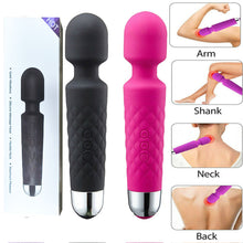 Magic Massage Wand Muscle Relaxation Massager 20 Speed Vibrating Full Body Therapy Motor - 5 - CJ