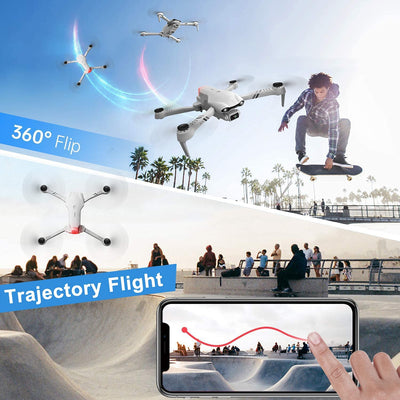 UK  F10 Foldable Drone With Camera WIFI FPV For Adults,1080P HD FPV Live Video RC Quadcopter,Logistics Is Randomly Sent By EVRI,ROYAL MAIL,Amazon Logistics - 5 - CJ
