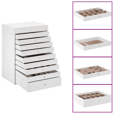 10 - layer jewelry box with watch holders, 29 x 20.5 x 40.5 cm - 5 - CJ