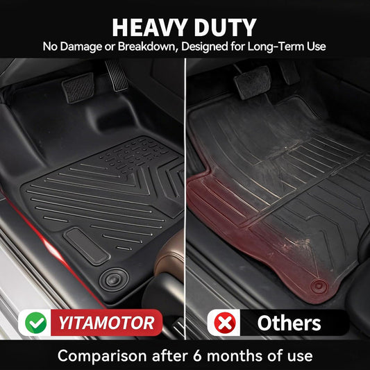 Floor Mats Fit For 2018 - 2023 Mazda CX - 5, TPE All Weather Custom Fit Floor Liners For Mazda CX5, 1st & 2nd Row Car Mats Accessories, Black - 5 - CJ