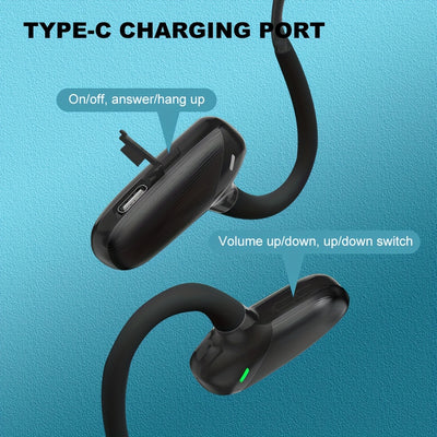 Open,design Bone Conduction Headphones, Wireless Headset, Comfortable To Wear, High - definition Sound Quality, Designed For Running And Sports, Long Battery Life, Stylish And Lightweight - 5 - CJ