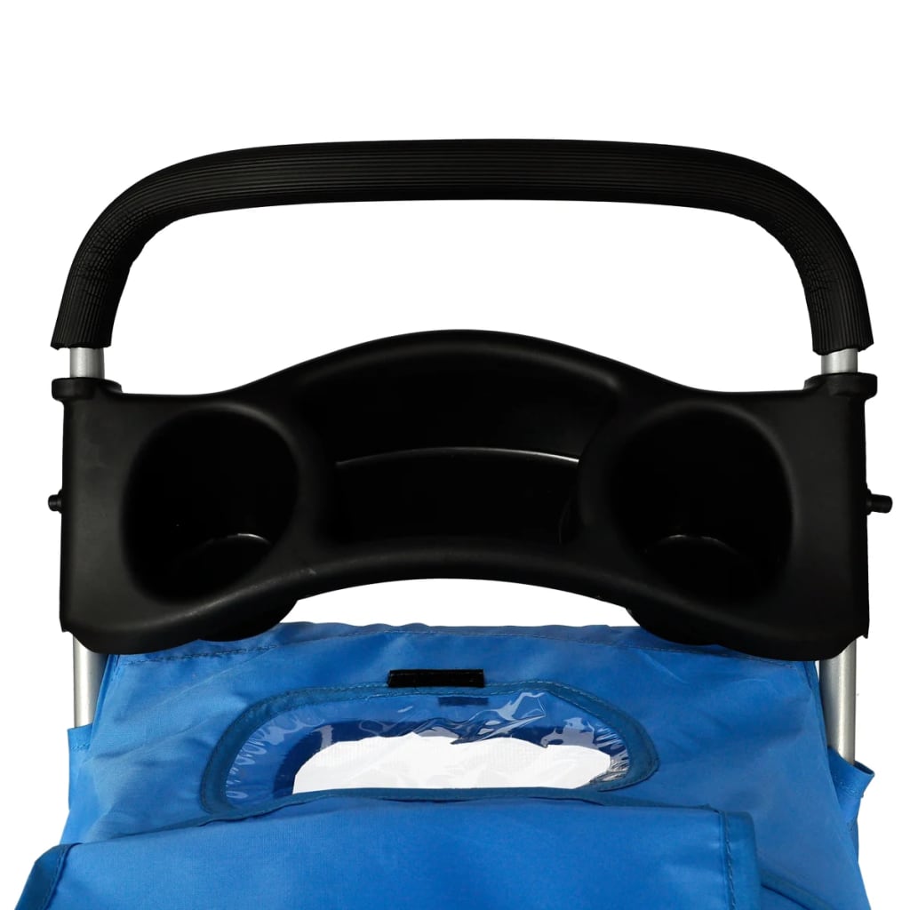 Dog Stroller Dog Buggy   Pet Buggy Dog/Cat Foldable Travel Stroller - 5 - CJ