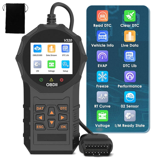 Automotive OBD2 Scanner OBD Code Reader Car Check Engine Fault Diagnostic Tool - 5 - CJ