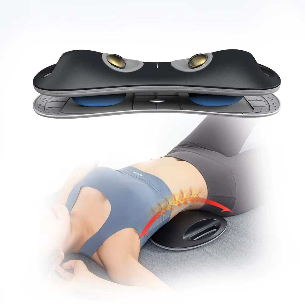 New Kneading Electric Lumbar Heat Traction Back Massager Lumbar Massage Back Stretcher - 5 - CJ