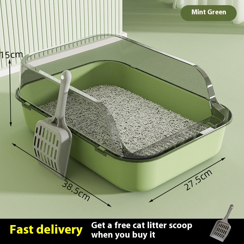 Litter Box Splash - proof Semi - closed - 0 - CJ