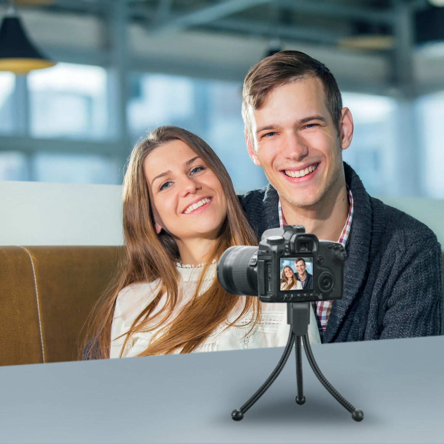 Tripod Stand For Camera Mini Projector Flexible Tripod Holder Heavy Duty Camera Tabletop Mount With Anti - slip Feet For Photograph Recording - 5 - CJ