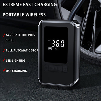 Mini Tire Inflator Tire Car Air Compressor - Prohibited For Sale On The Temu Platform - 5 - CJ