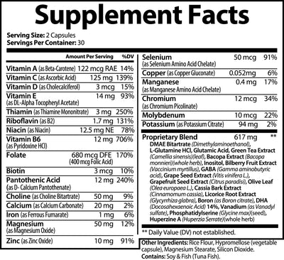 NOOTROPIC BRAIN AND FOCUS FORMULA - 5 - CJ