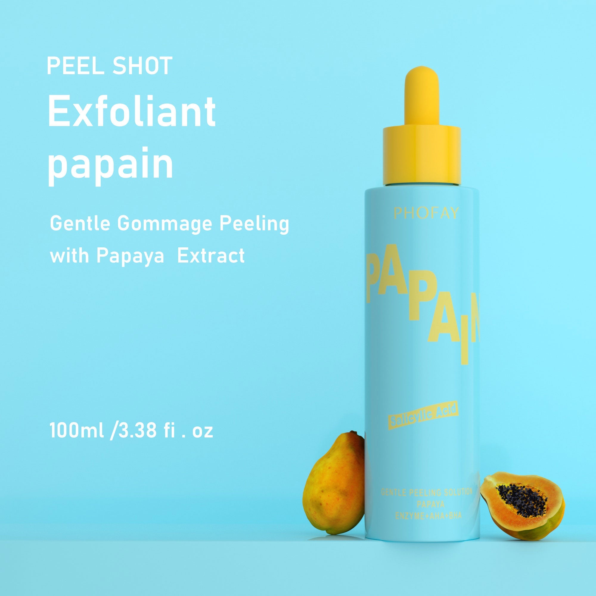 PHOFAY GENTLE PEELING SOLUTION PAPAYA ENZYME AHA BHA - 4 - CJ - CS006 - CJJY243834101AZ