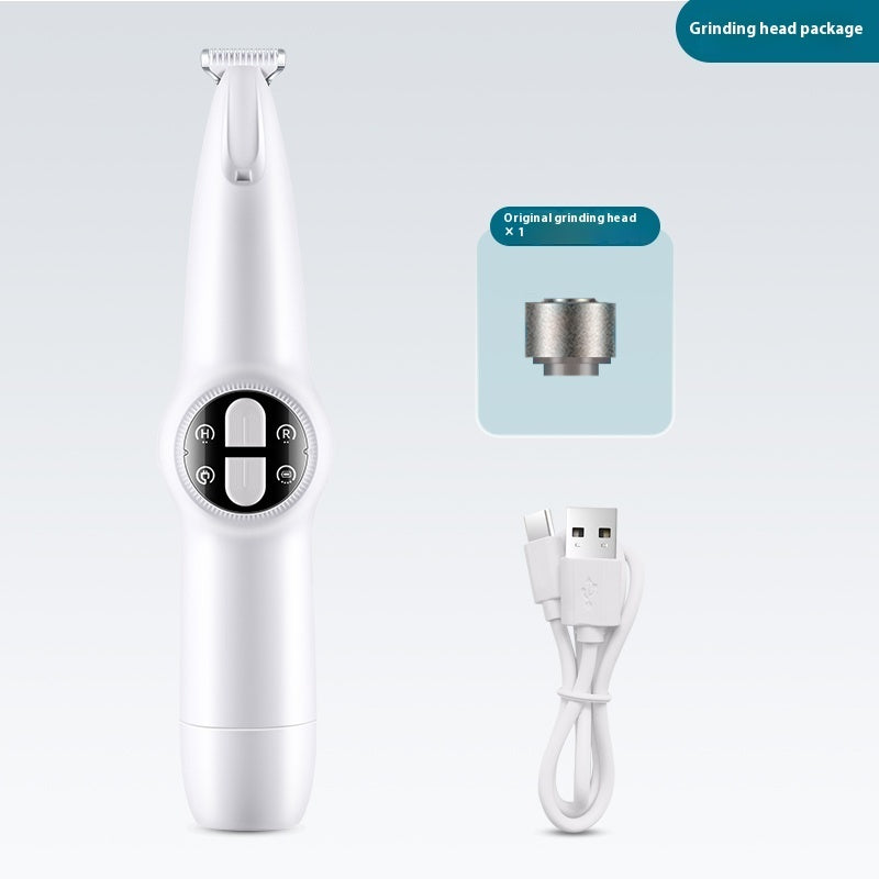 Two - in - one Pet Multi - part Trimming Intelligent Double Button Cat Foot Shaving Device - 0 - CJ