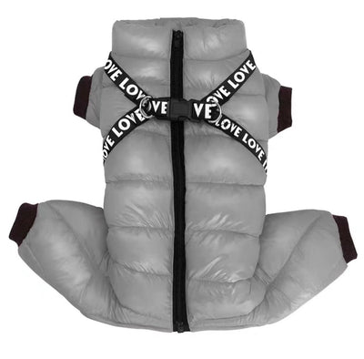 Pet Thickened Windproof Four - legged Warm Clothing - 0 - CJ