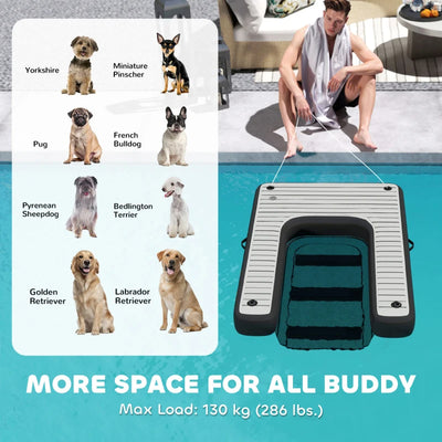 Inflatable Dog Boat Ramp Up To 286 Lbs - 5 - CJ