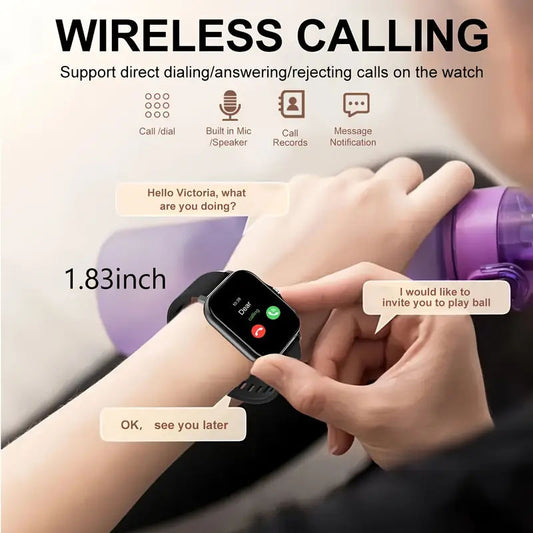 New Smartwatches Now On Sale, Featuring Message Alerts, Call Answering, Health Monitoring, Activity Tracking, Notification Reminders, And Fitness Functions. - 5 - CJ
