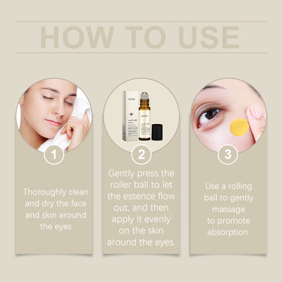 OUHOE Firming Eye Ball Essential Oil, Gentle Care Firming Eye Skin Moisturizing And Hydrating Eye Care - 5 - CJ