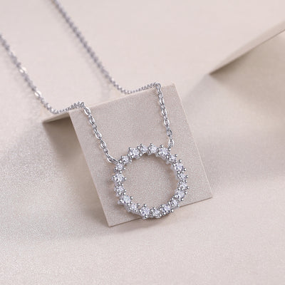 1Emerald Water Ripples - A Fashionable And Luxurious Diamond Jewelry Pendant Set With Moissanite S925 Sterling Silver And Platinum Plating Prohibit TikTok sales - 5 - cj
