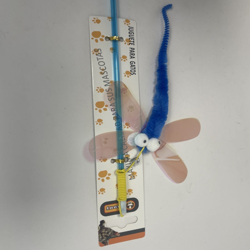Dragonfly, Teasing The Cat Stick Pole - 5 - CJ