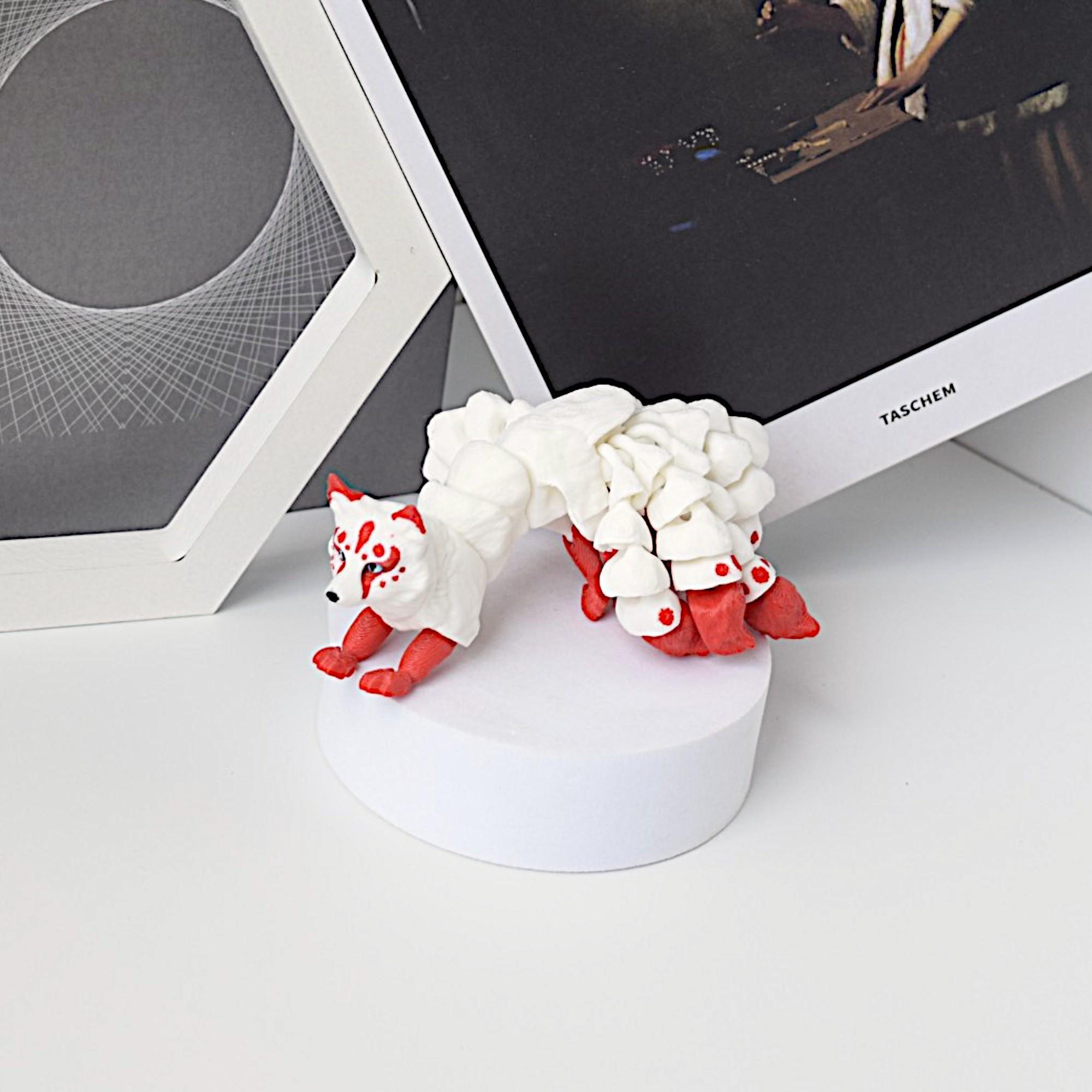 Nine - tailed Fox, Smart Fox Shape, Fantasy Texture, Exquisite Details, Fairy - style Appearance, Exquisite Craftsmanship, Thoughtful Gift Decoration, Adding Fairy Charm - 5 - CJ