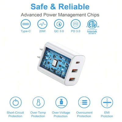 Charger Cable - Portable, Durable, Essential For Charging Compatible With Multiple Devices And Ensures Device Safety. - 5 - CJ