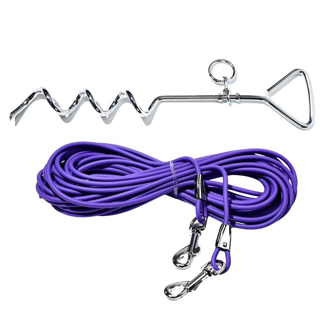 Ground Stake Fixed Dog Leash Allows Your Beloved Dog To Play More Freely - 5 - CJ