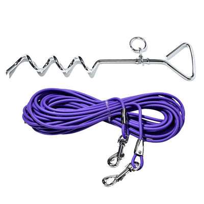 Ground Stake Fixed Dog Leash Allows Your Beloved Dog To Play More Freely - 5 - CJ