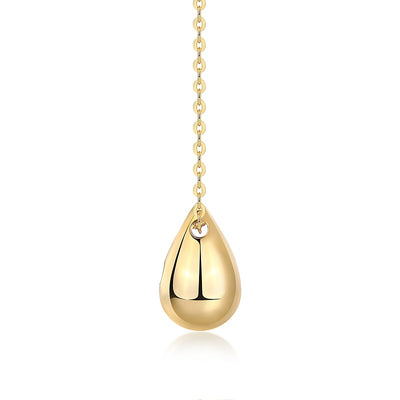 1Dreamy Water Drop - A Trendy Diamond Jewelry Necklace Pendant Set With 1 - carat Moissanite S925 Sterling Silver And Gold Plating Prohibit TikTok sales - 5 - cjdropshipping