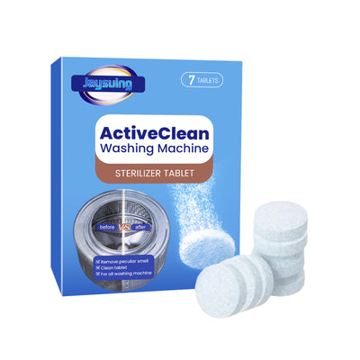 Jaysuing Washing Machine Cleaning Tablets Washing Machine Trough Automatic Roller Cleaning Dirt & Odor Cleaning Tablets - 5 - CJ