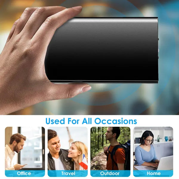 20000mAh Power Bank Ultra - thin External Battery Pack Phone Charger - 5 - CJ